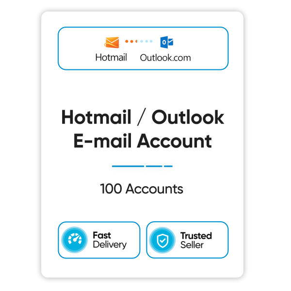 100 Hotmail - Outlook Accounts