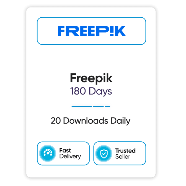 Freepik - 180 Days