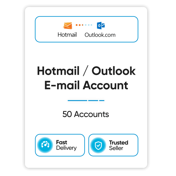 50 Hotmail - Outlook Accounts