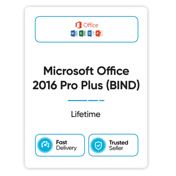 Microsoft Office 2016 Pro Plus - (BIND)