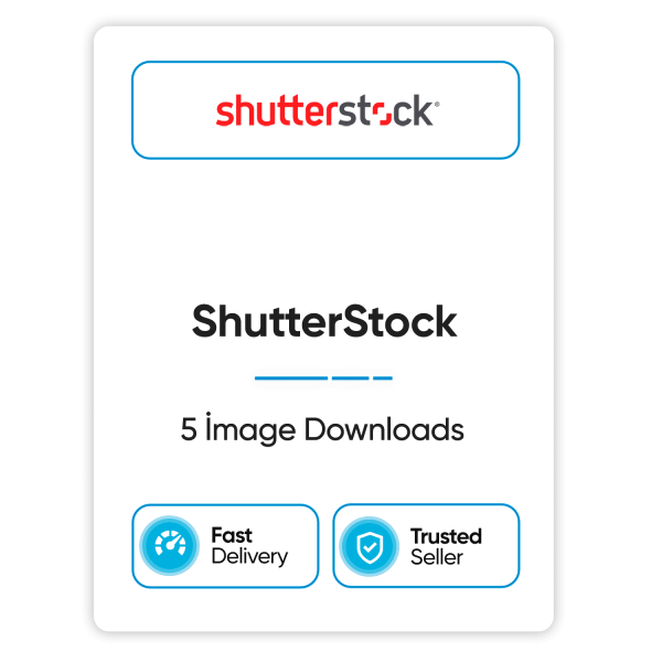 ShutterStock - 5 Image Downloads