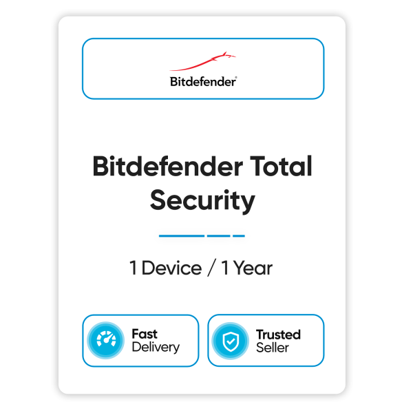 Bitdefender Total Security - 1 Year